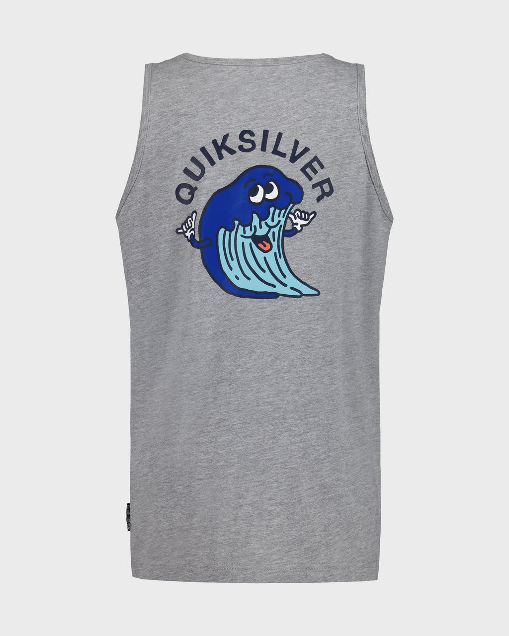 Quiksilver Boys Happy Wave Tank grey heather - back