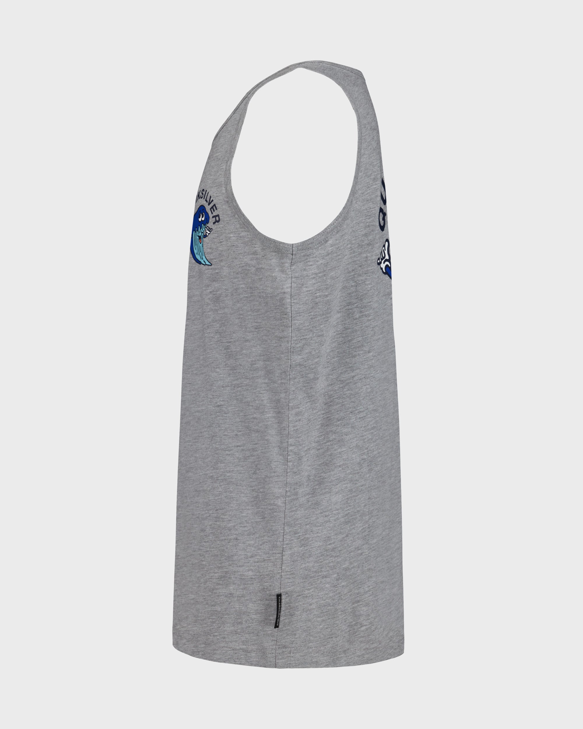 Quiksilver Boys Happy Wave Tank grey heather - side