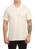 Rip Curl Faded Polo Shirt - Bone - front