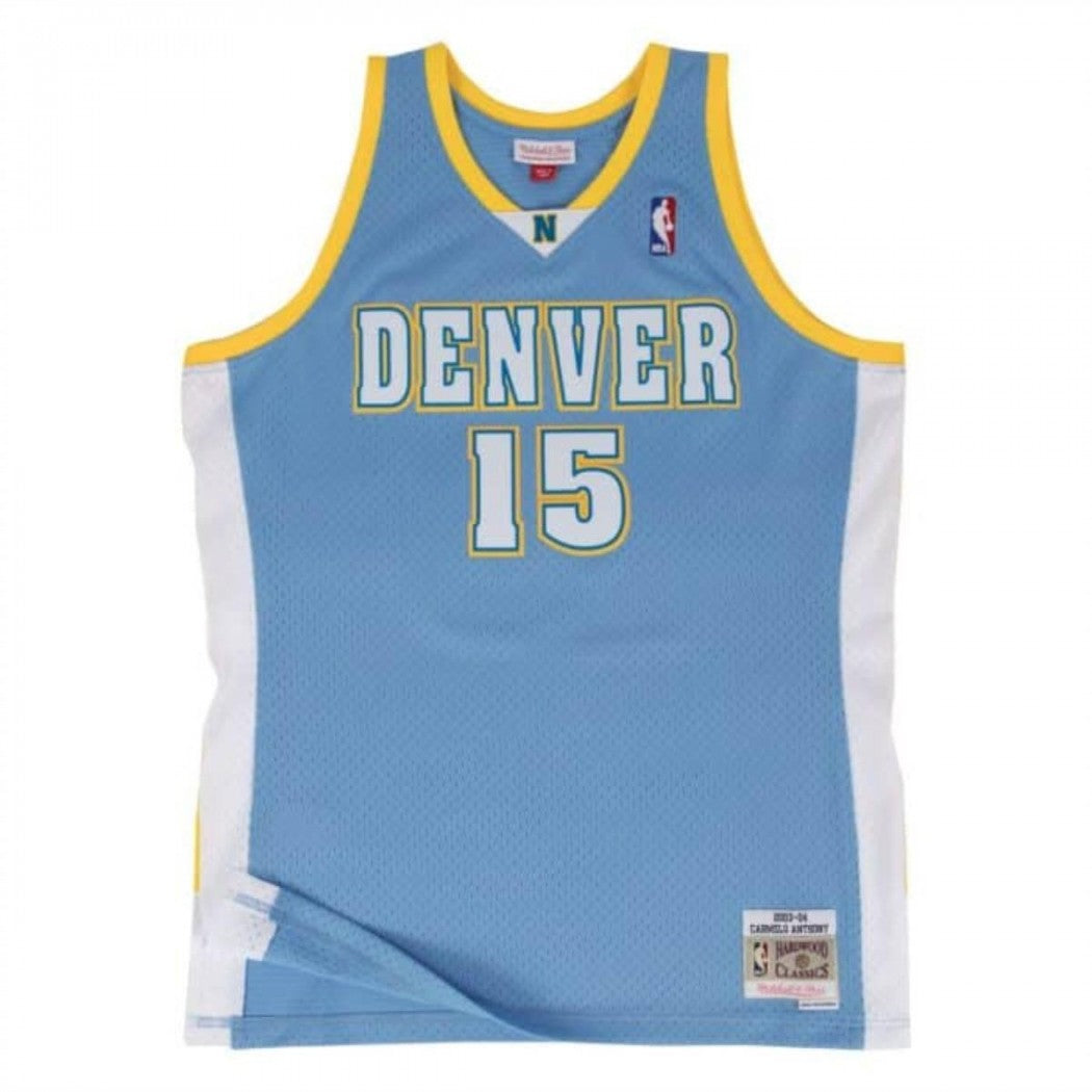 Mitchell & Ness Denver Nuggets Carmelo Anthony 2003 Hardwood Classics Swingman Jersey