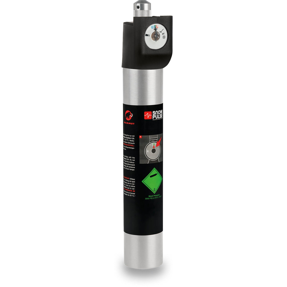 Dakine R.A.S. Removable Refillable Empty Cylinder - Steel