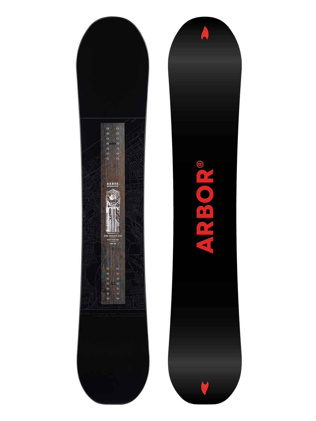 Arbor Red Gerard Pro Snowboard - 2027, view 1