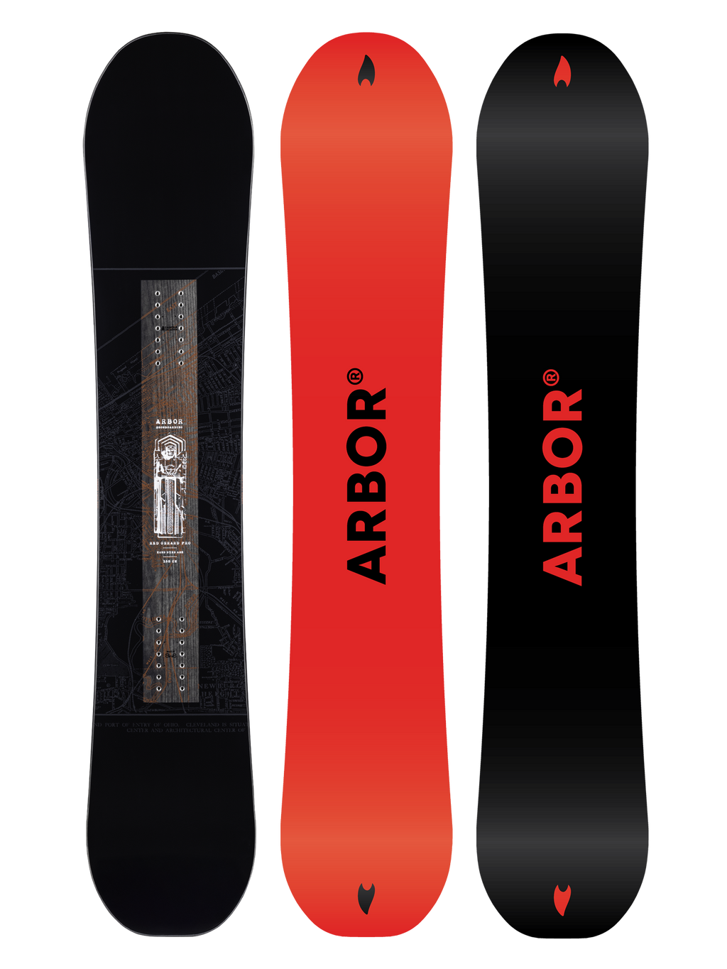 Arbor Red Gerard Pro Snowboard - 2027, view 2