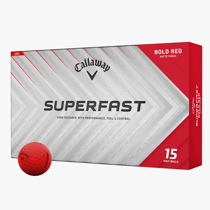 Callaway Superfast 25 - 15 Pack Distance Golf Balls