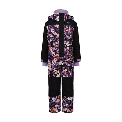 Roxy Girls' Backyard Snow Suit in Black - front
