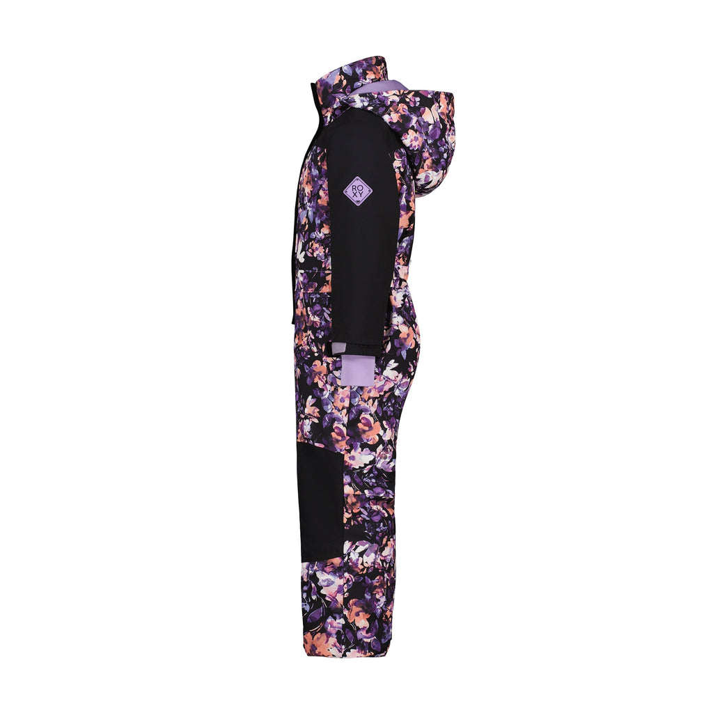 Roxy Girls' Backyard Snow Suit in Black - side