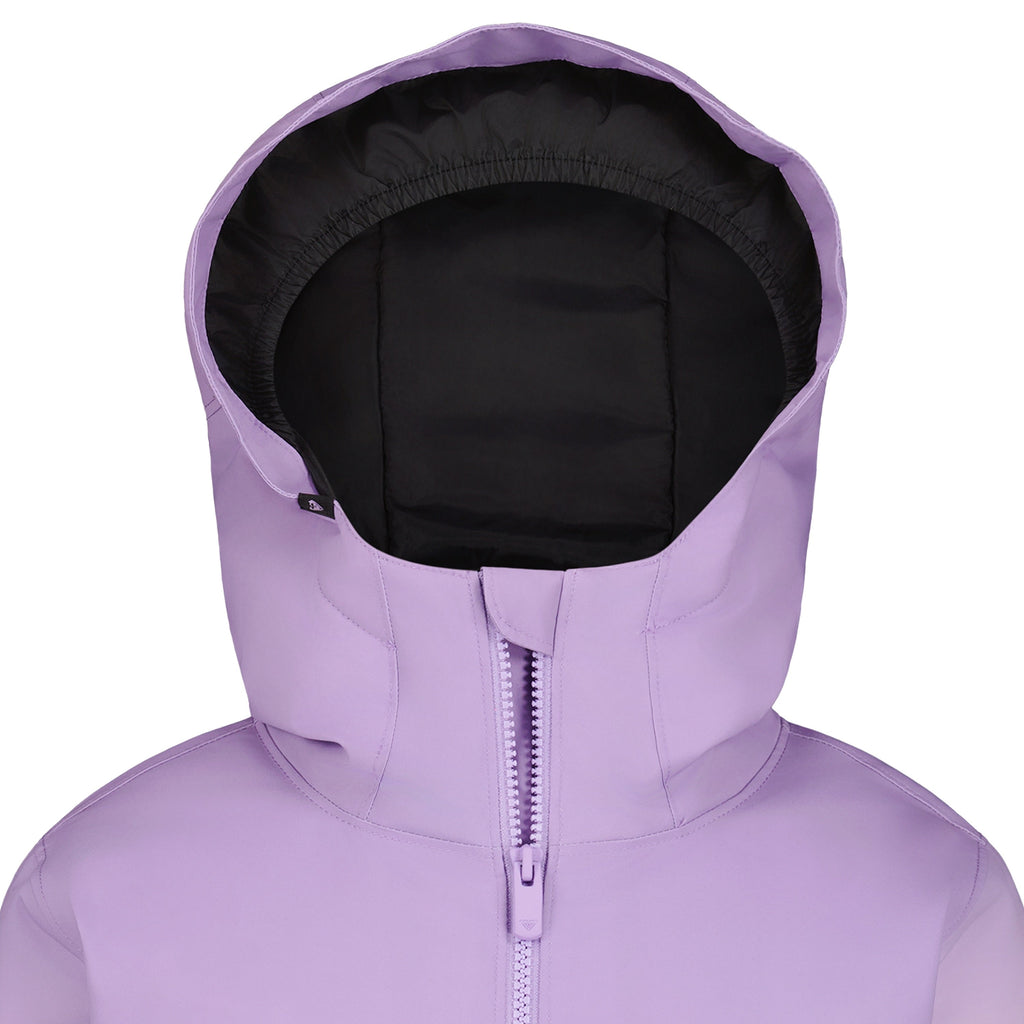 Roxy Girls' Bluebird Snow Jacket - Sunlit Allium - detail