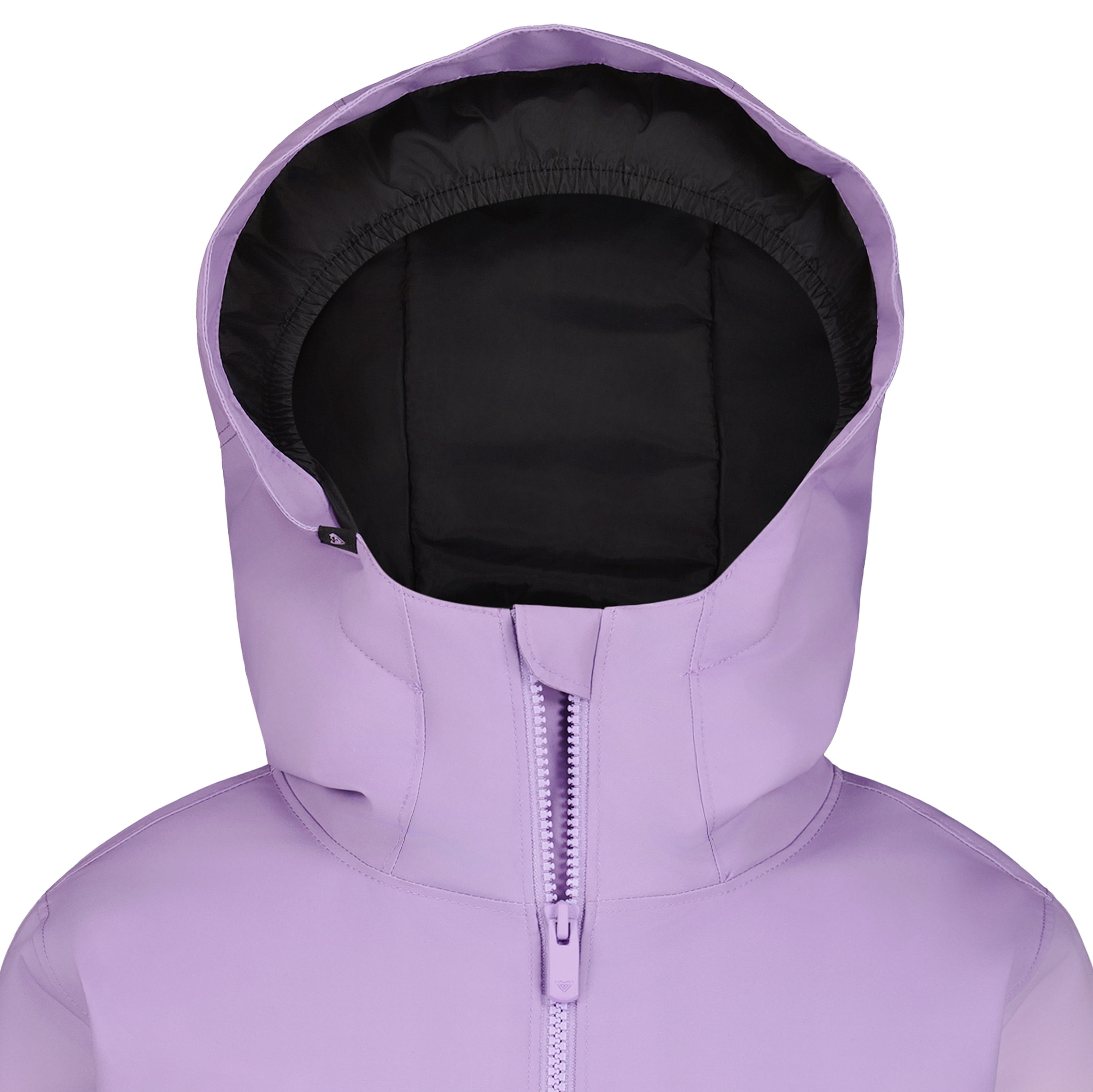 Roxy Girls' Bluebird Snow Jacket - Sunlit Allium - detail