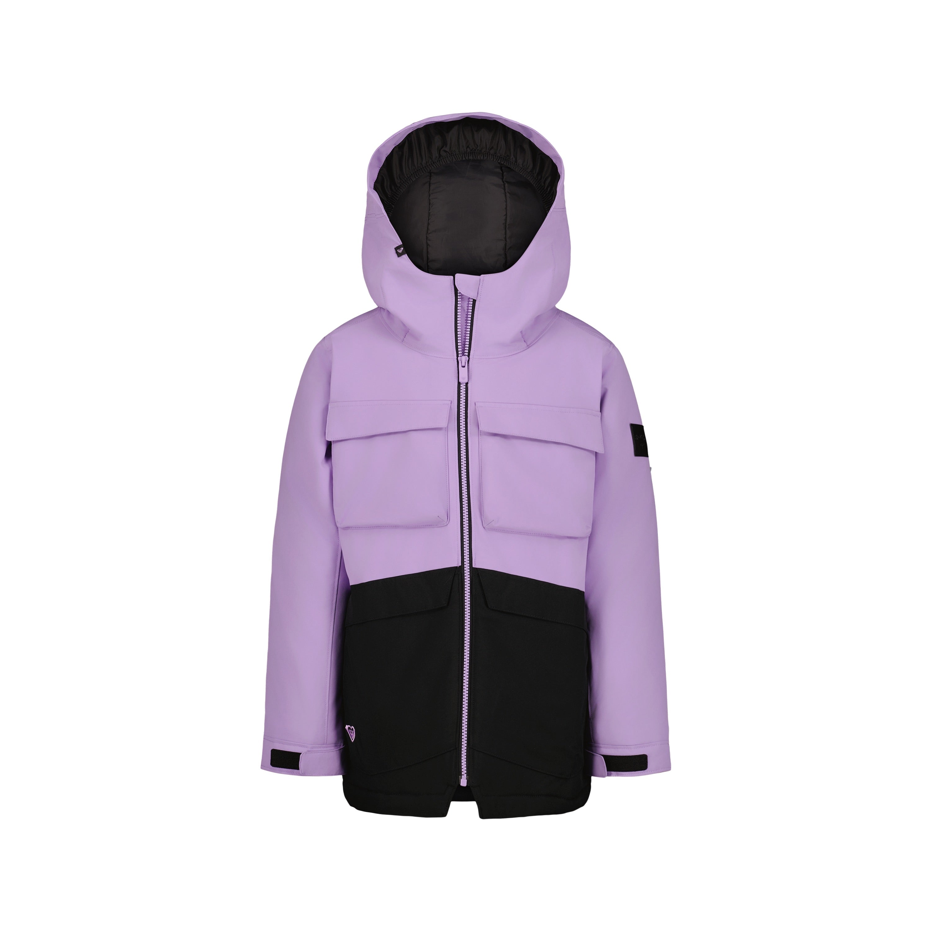 Roxy Girls' Bettys World Snow Jacket - Sunlit Allium - front