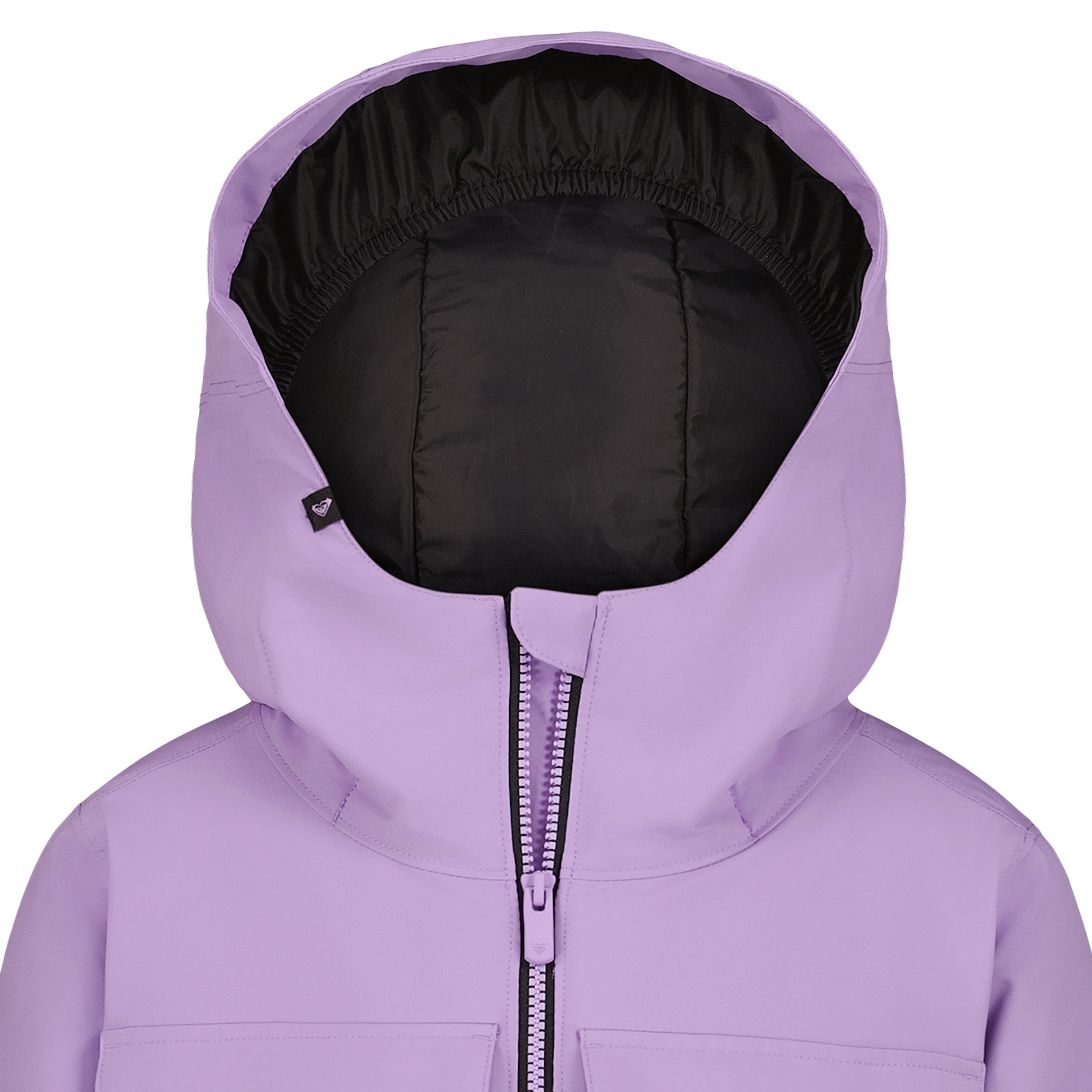 Roxy Girls' Bettys World Snow Jacket - Sunlit Allium - detail