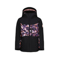 Roxy Girls' Black Diamond Snow Jacket in Black - front