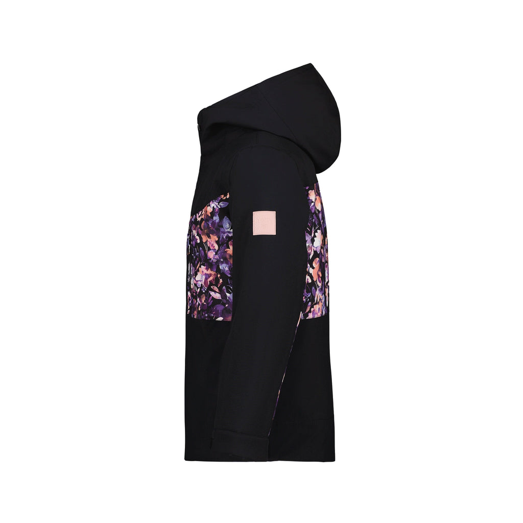 Roxy Girls' Black Diamond Snow Jacket in Black - side