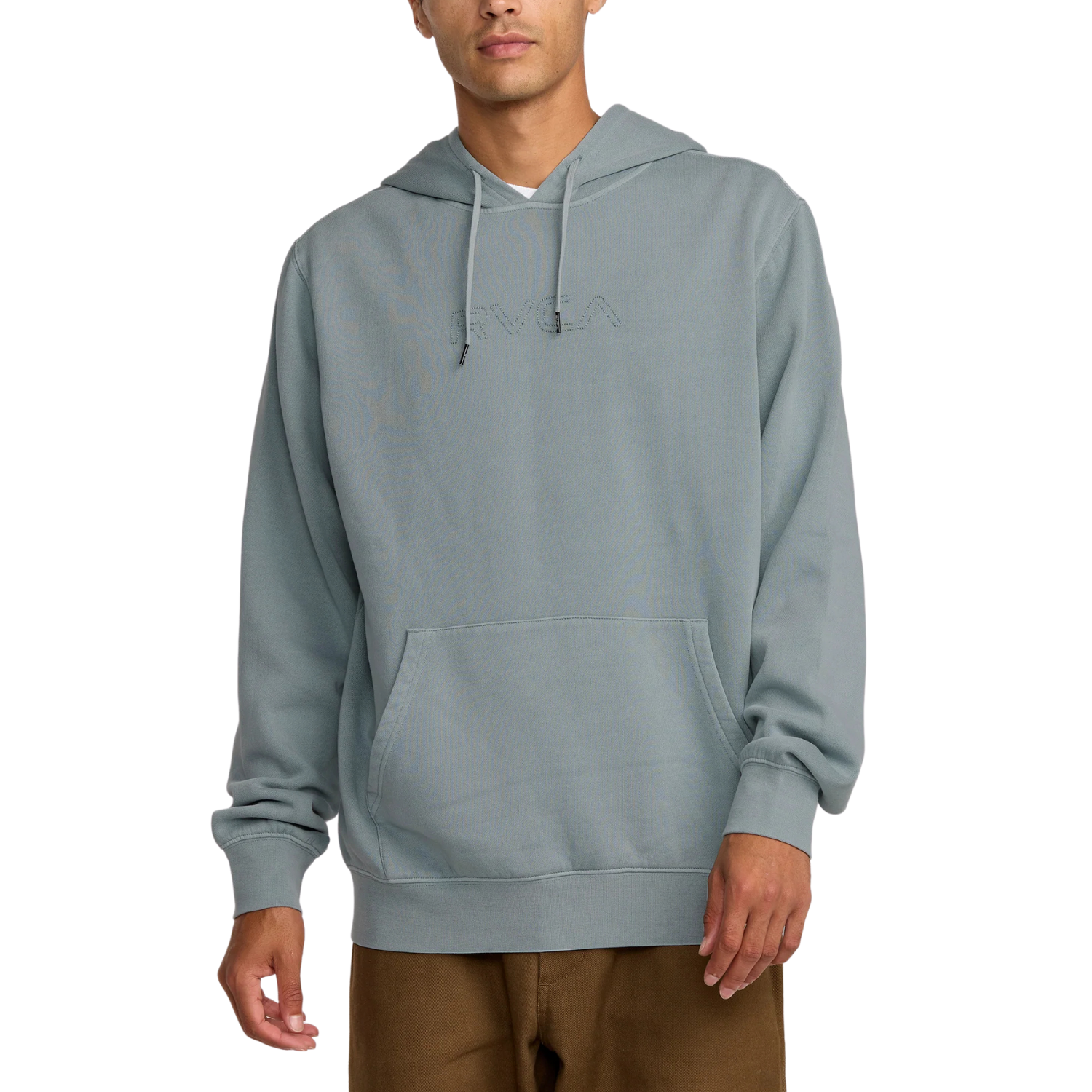 RVCA PTC Hoodie 2 - Lead - front on model