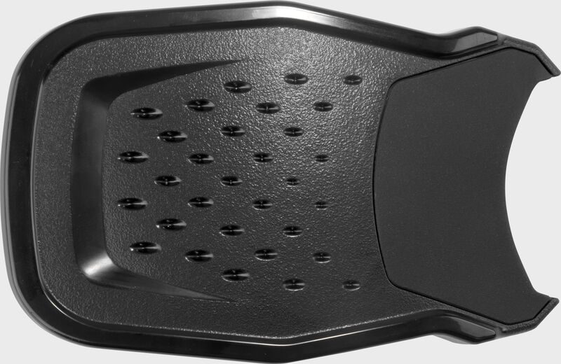 Rawlings RX2 Reverse Adjustable Jaw Guard - Black front