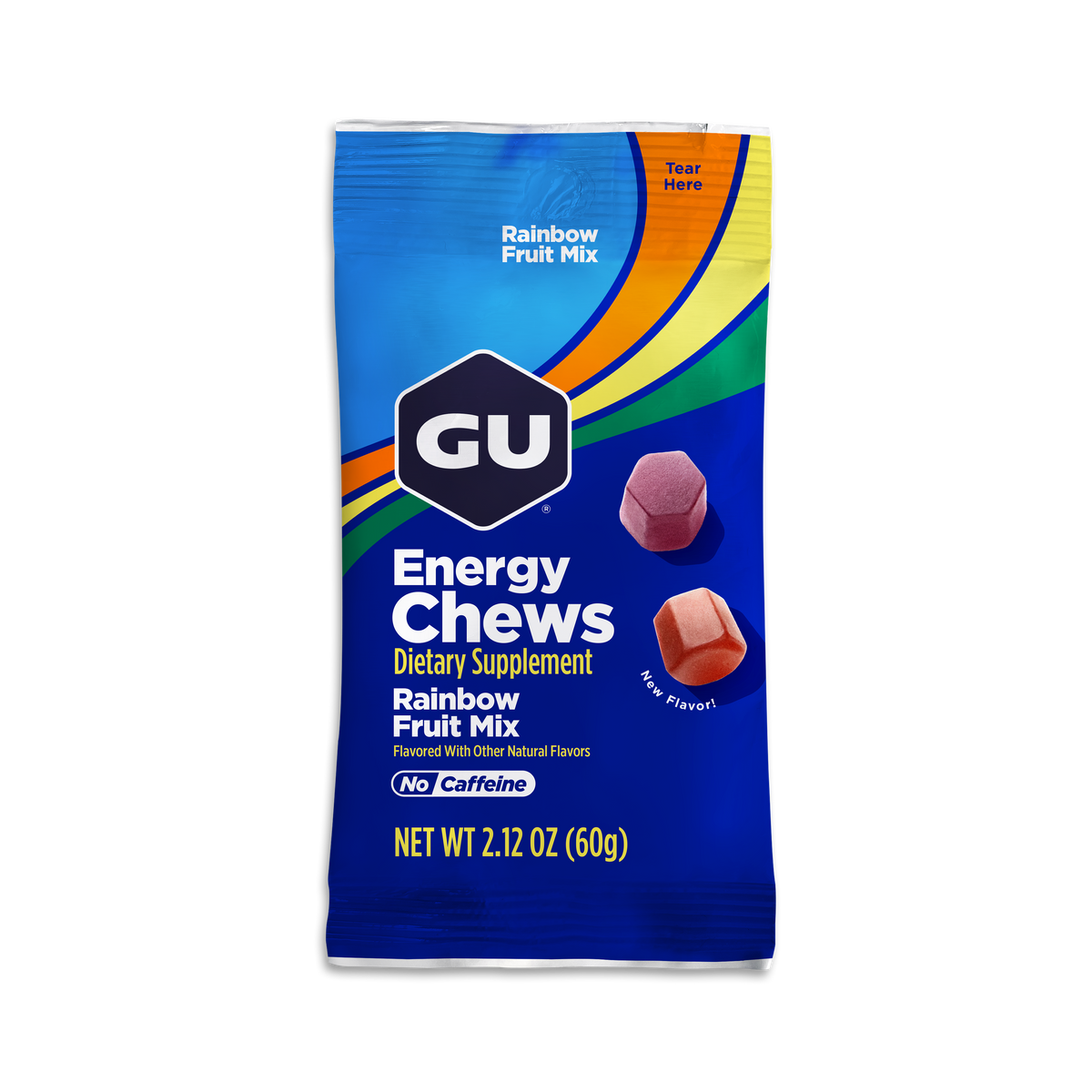 GU Energy Chews - Rainbow Fruit Mix