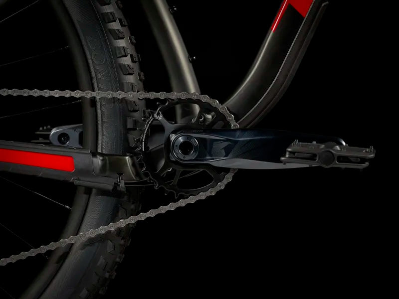 Trek Roscoe 8 Gen 4 Matte Black Olive detail