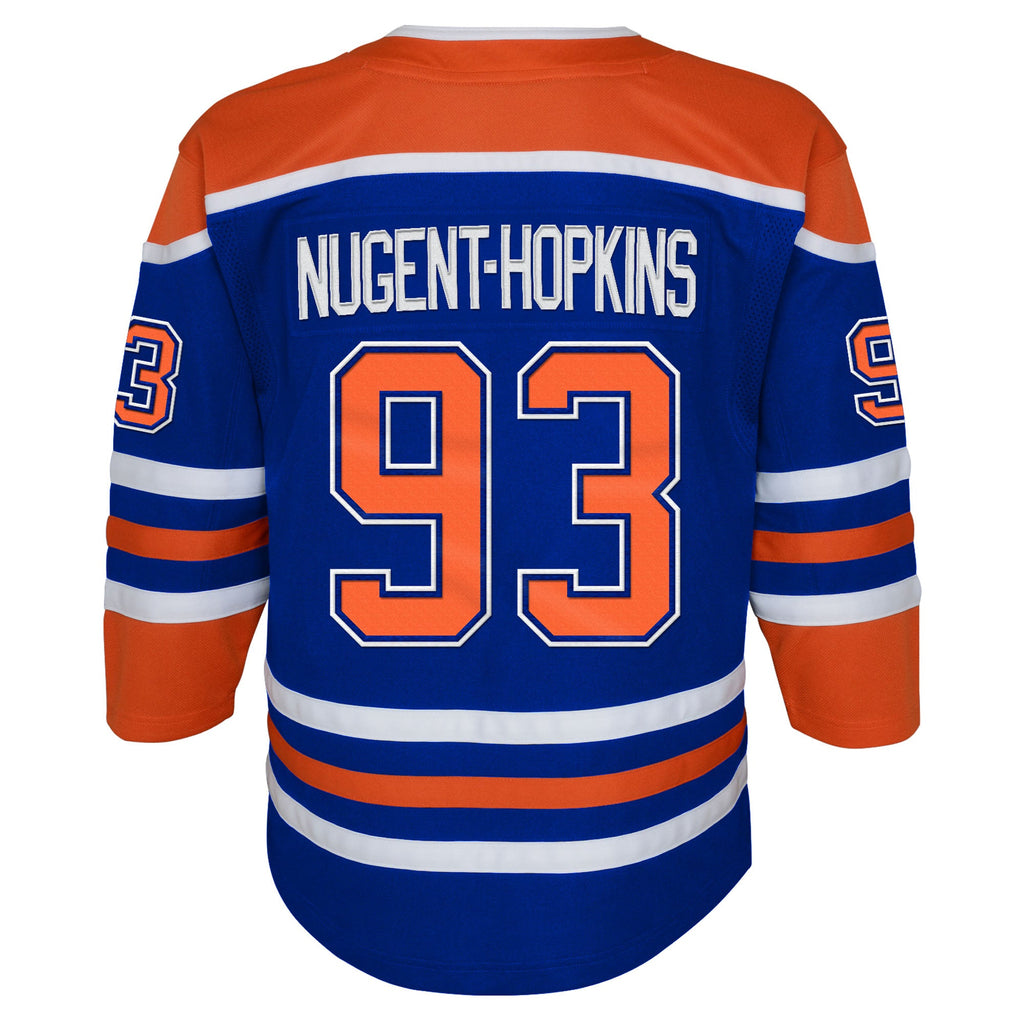 Outerstuff Junior Premier Jersey - Edmonton Oilers - Ryan Nugent-Hopkins - Home, back view