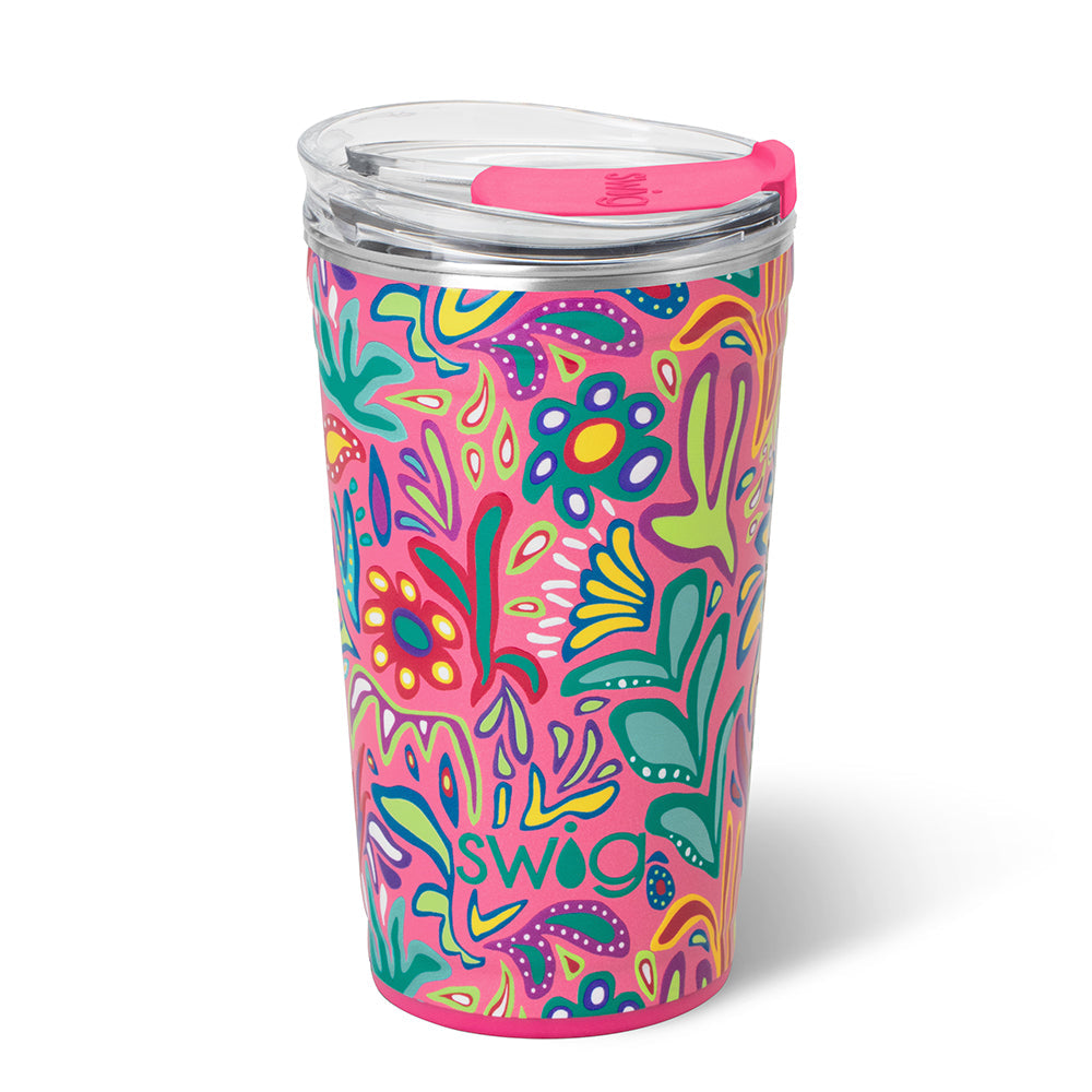 Swig 24oz Party Cup - FLORA ROSA