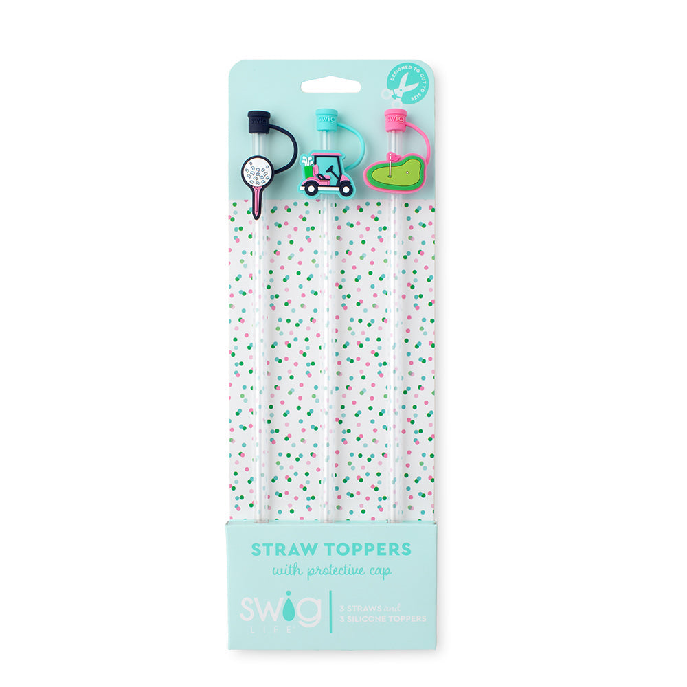 Swig Straw Topper Set - TEE IT UP