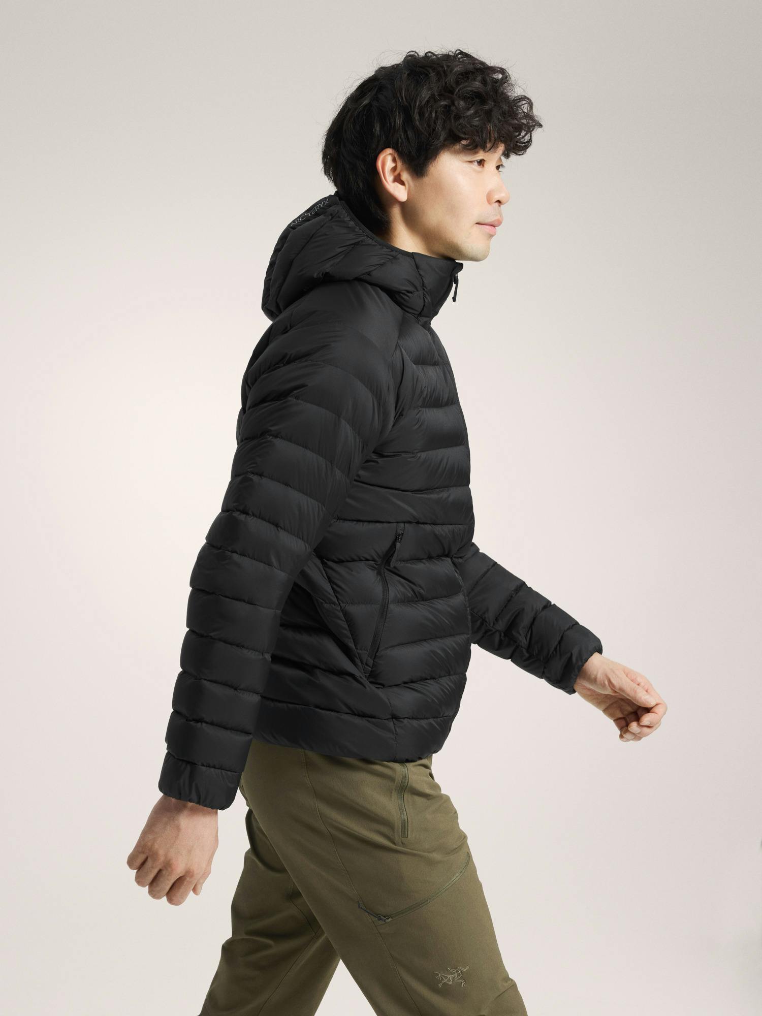 Arc'teryx Men's Cerium Hoody - Black - side
