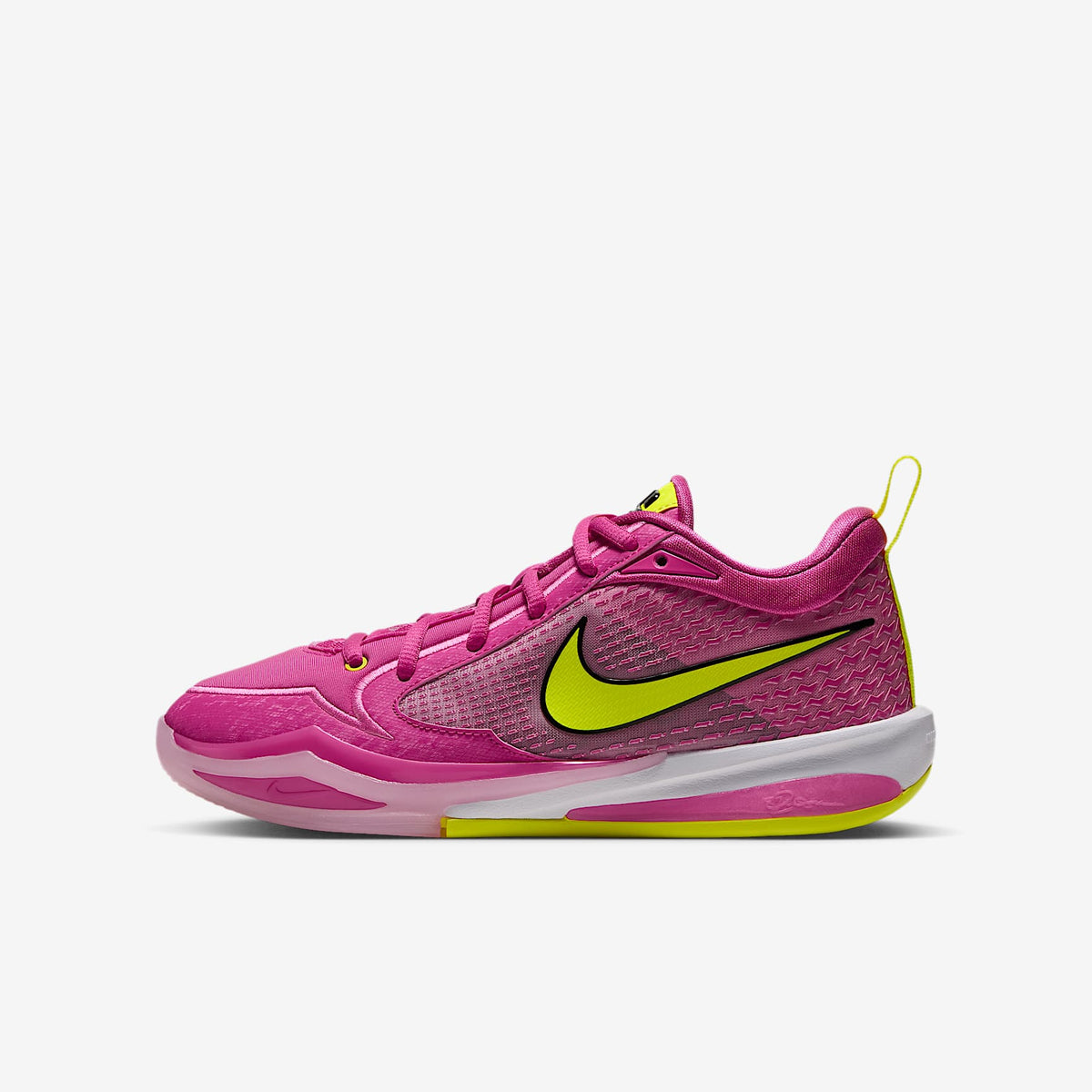 Nike Sabrina 4 Big Kids' - Desert Pink - side profile