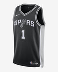 Nike San Antonio Spurs Icon Edition Men's Dri-FIT NBA Swingman Jersey - Wembanyama