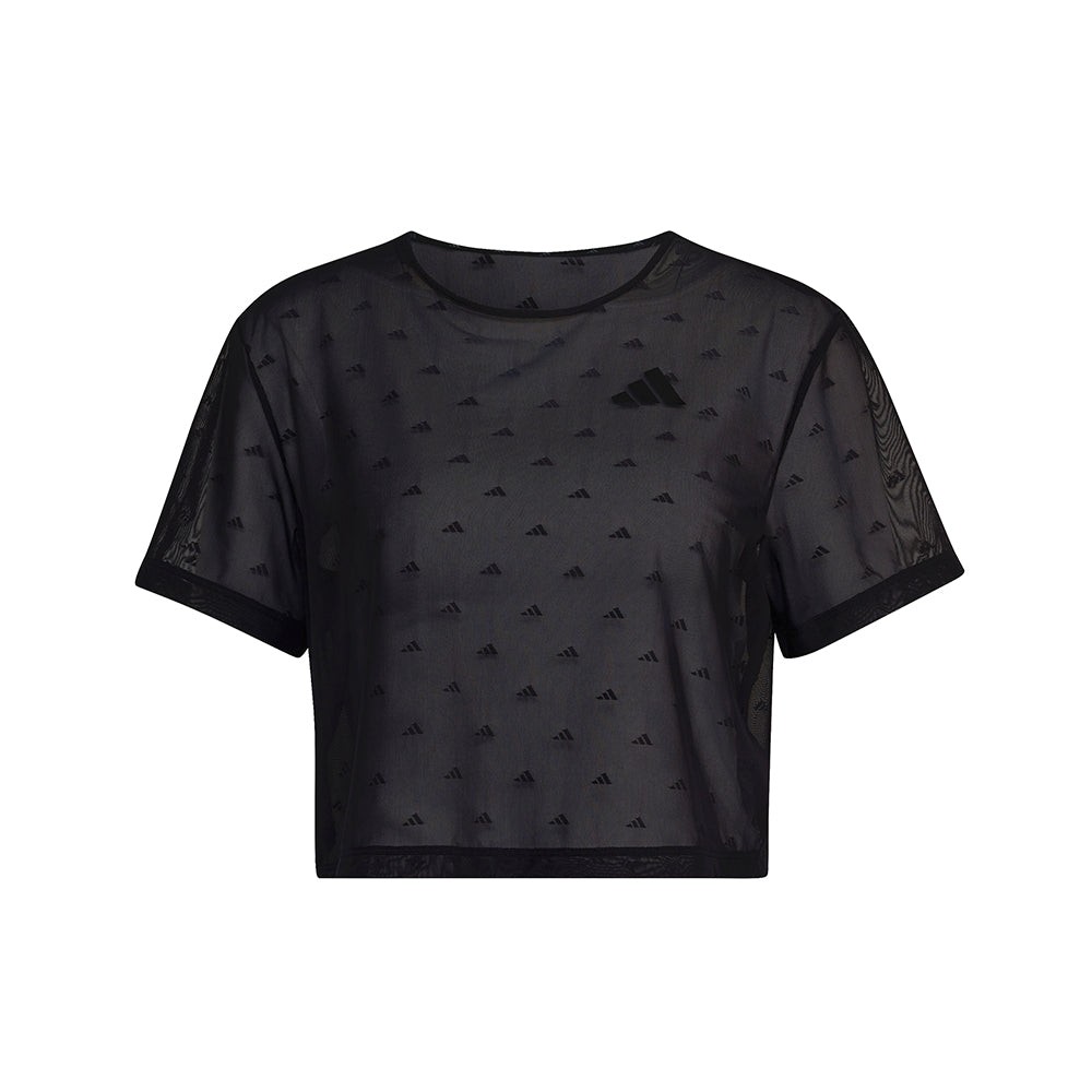 Adidas Women's PrimeLift Essentials Boxy Mesh T-Shirt