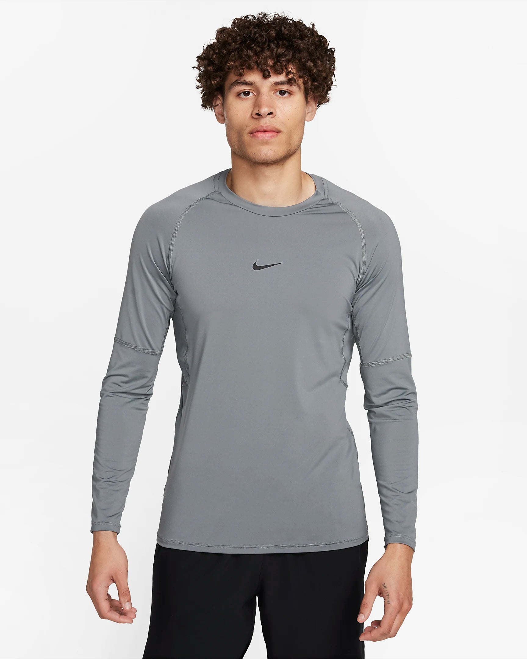 Nike Pro Dri FIT Fitness Men s Training Long Sleeved Shirt