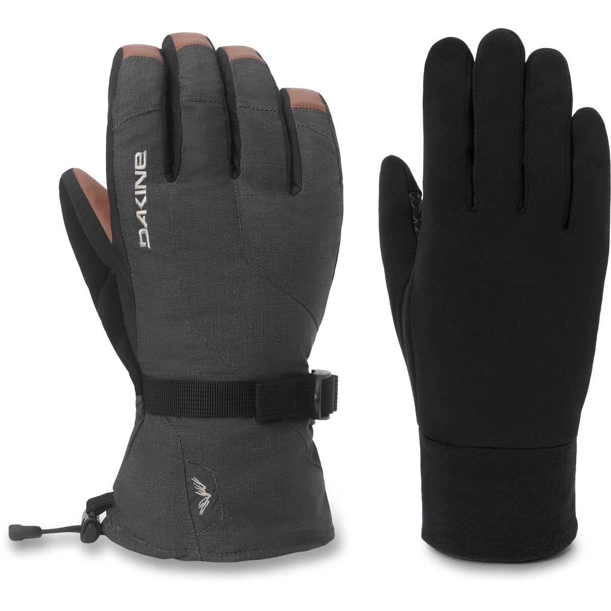 Dakine Men's Scout 2.0 Gloves - Carbon Heather, angled view