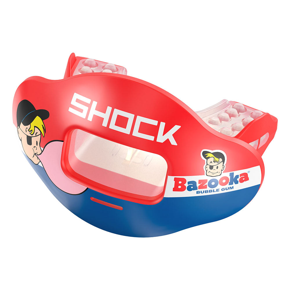 Shock Doctor Max Air Flow 3D Mouthguard - BAZOOKA GUM