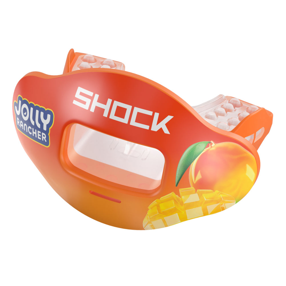 Shock Doctor Max Air Flow 3D Mouthguard - JOLLY RANCHER MANGO