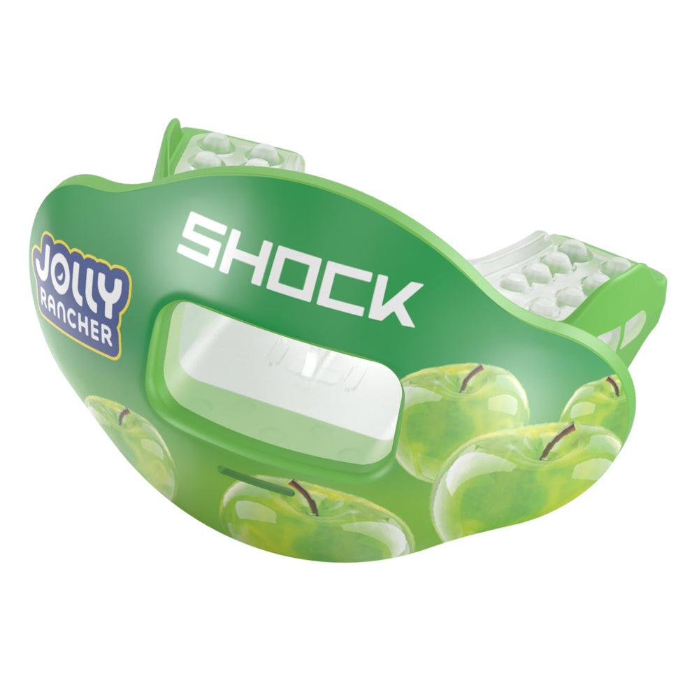 Shock Doctor Max Air Flow 3D Mouthguard - JOLLY RANCHER GREEN APPLE