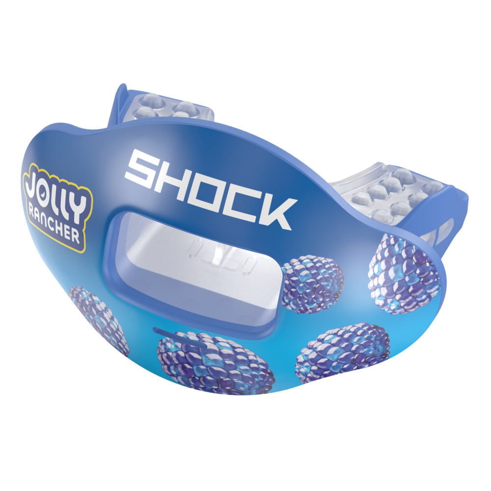 Shock Doctor Max Air Flow 3D Mouthguard - JOLLY RANCHER BLUE RASPBERRY