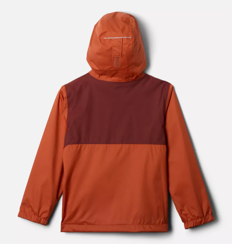 Columbia Boys' Rainy Trails II Fleece Lined Rain Jacket