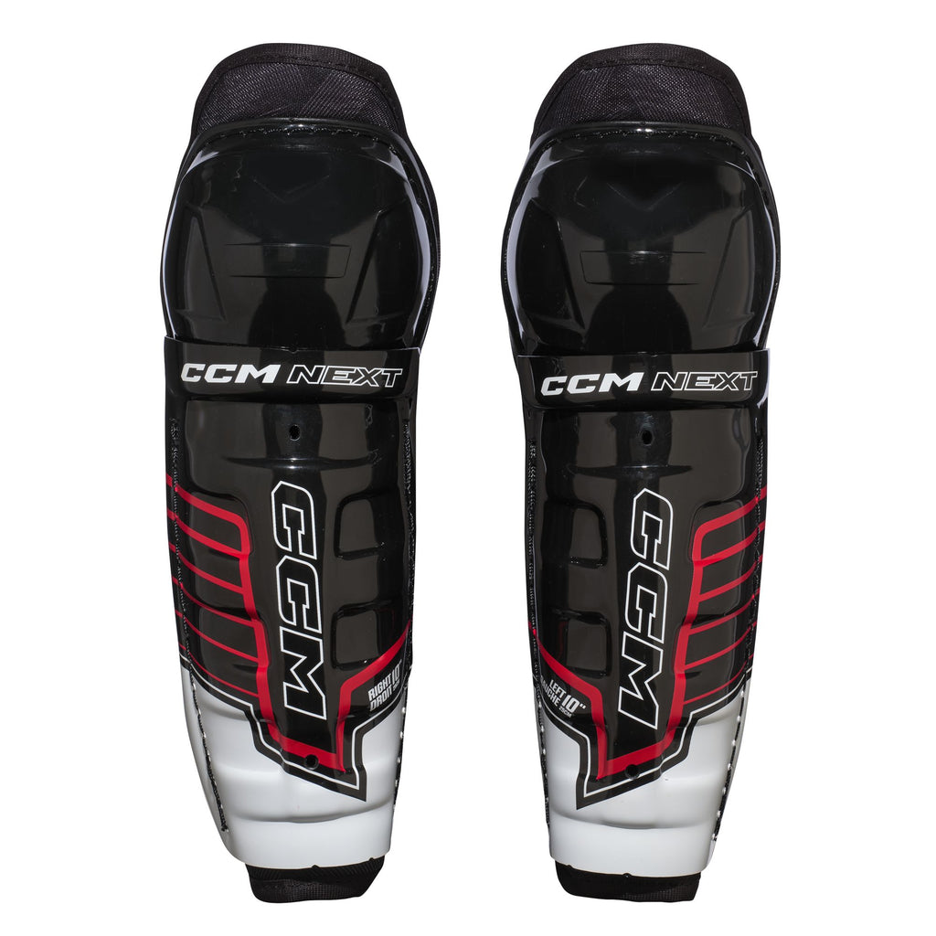 CCM Youth Next Hockey Shin Pads 2026 - front