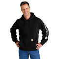 Carhartt Midweight Hooded Sweatshirt - Black - front