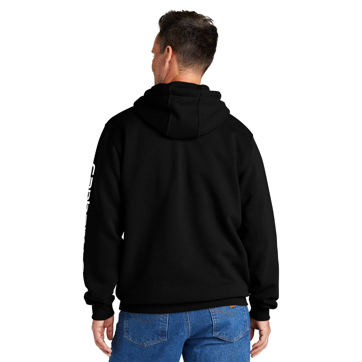 Carhartt Midweight Hooded Sweatshirt - Black - back