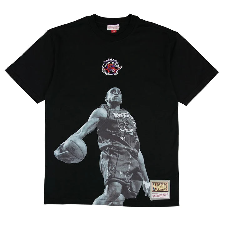 Mitchell & Ness Toronto Raptors Vince Carter Player T-Shirt - Black