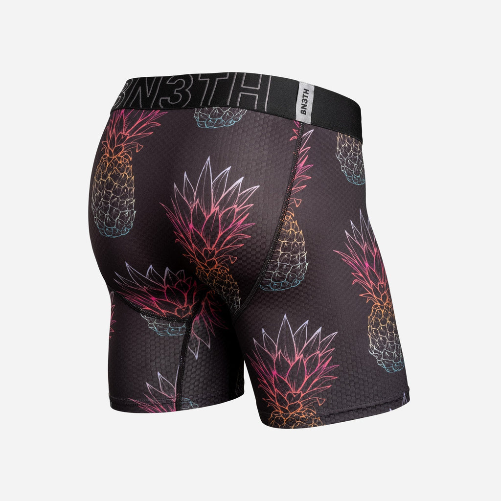 BN3TH Agua X Boxer Brief Oversized Pineapple Fade Black back