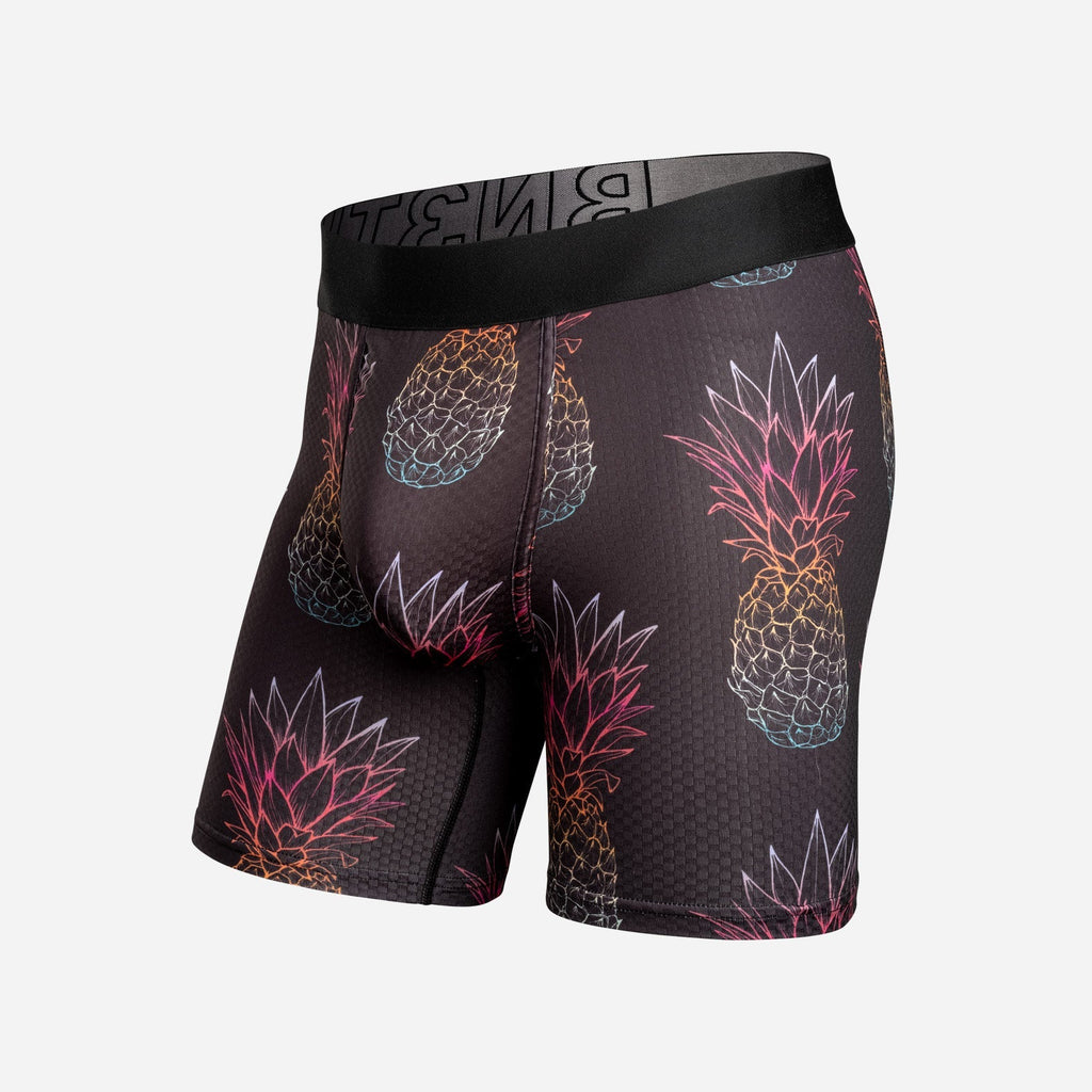 BN3TH Agua X Boxer Brief Oversized Pineapple Fade Black front