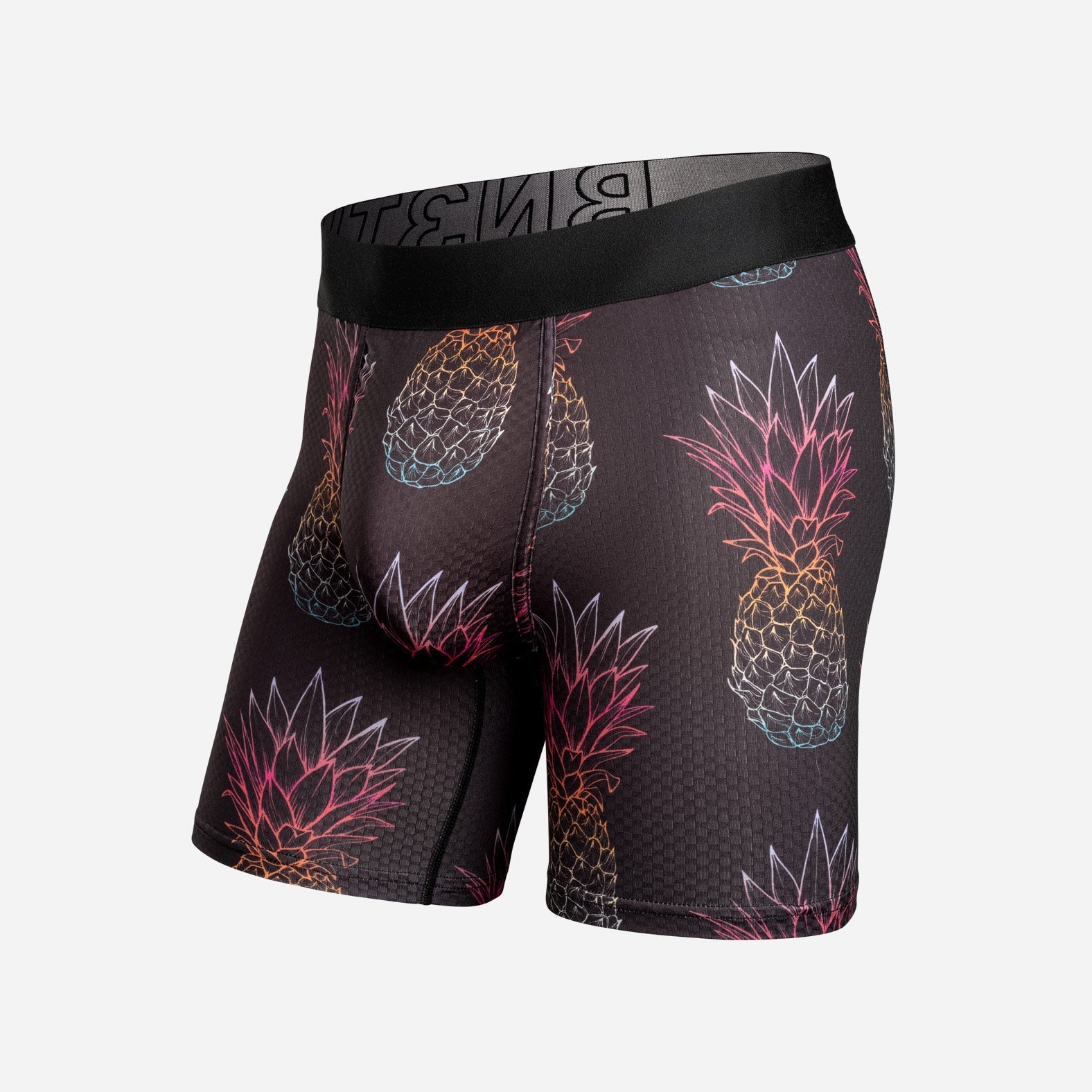 BN3TH Agua X Boxer Brief Oversized Pineapple Fade Black front