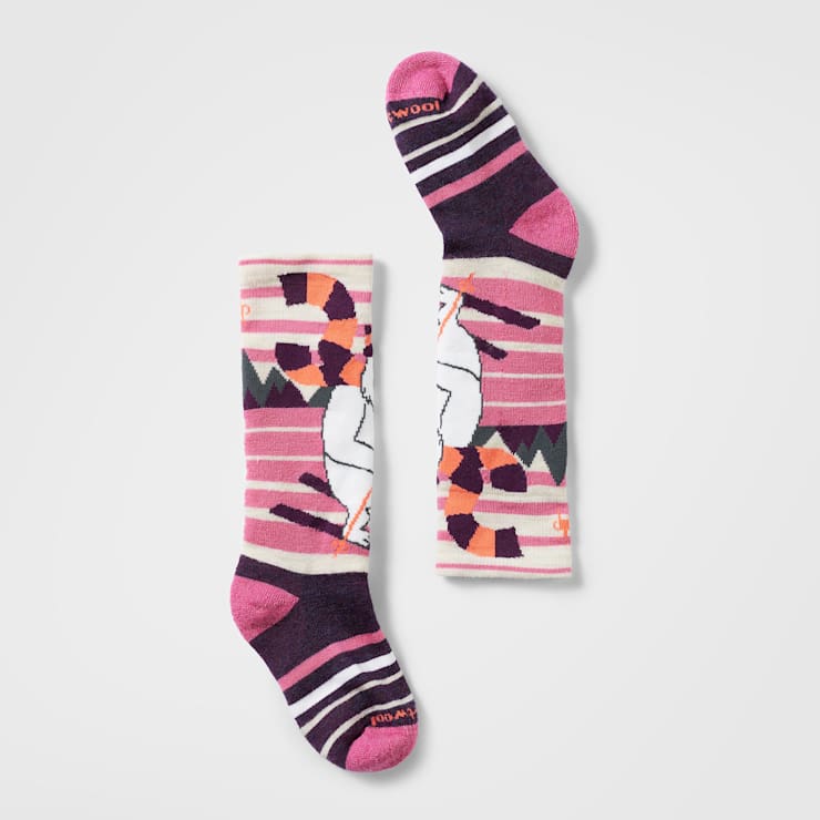 Smartwool Kids' Wintersport Yeti Pattern Over The Calf Socks