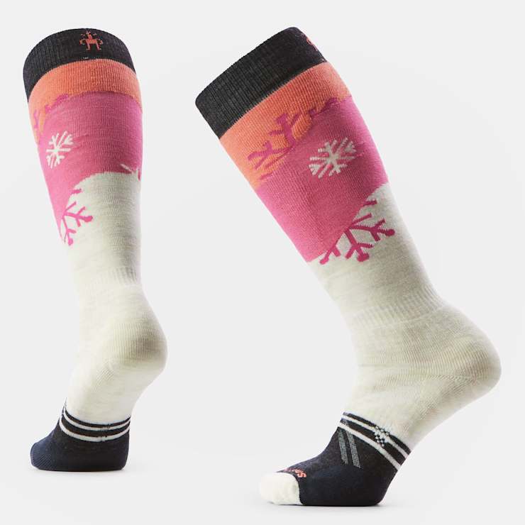 Smartwool Women's Ski Snowpocalypse Pattern Over The Calf Socks