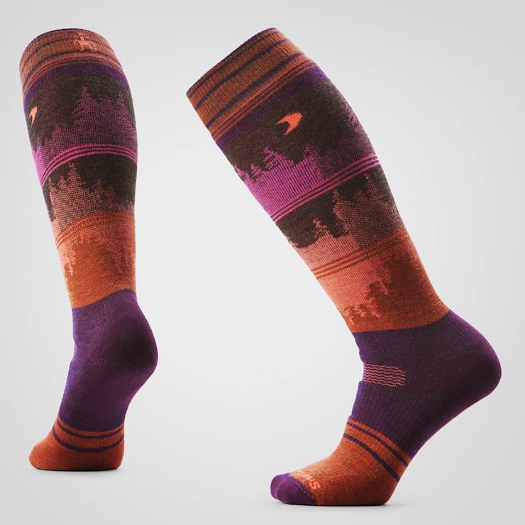 Smartwool Women's Snowboard Twilight Vista Over The Calf Socks
