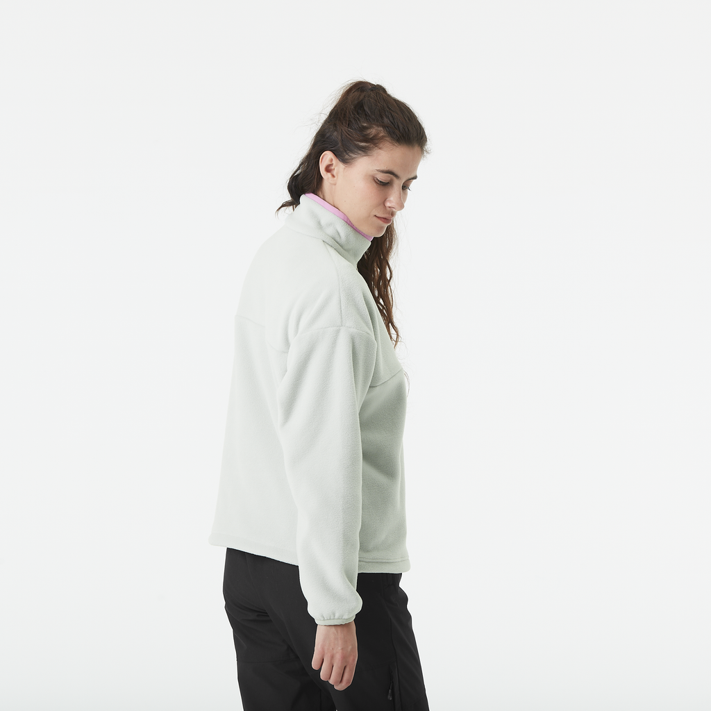 Picture Organic Women's Arcca Quarter Zip Fleece - Cloudy Blue - view 4