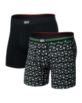 Saxx Vibe Xtra Soft Comfort (2 Pack) - Back Nine-Black