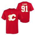 NHL Flames Youth Name & Number T-Shirt - Kadri
