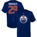 NHL Oilers Kid's Name & Number T-Shirt - Draisaitl