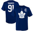 NHL Maple Leafs Captain Youth Name & Number T-Shirt - Tavares