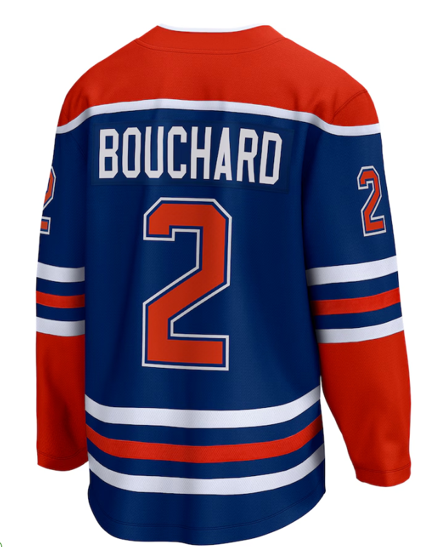 Breakaway Player Jersey Edmonton Oilers - Bouchard